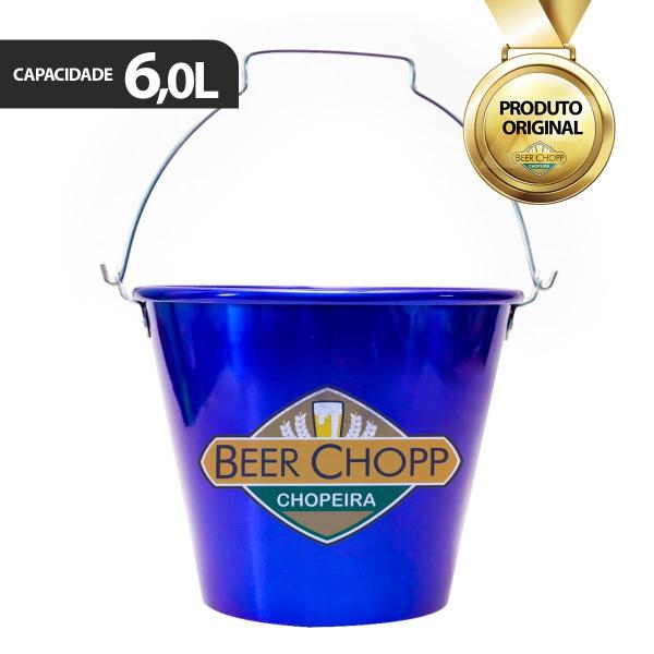 Balde De Gelo P/ Garrafa Vinho Cerveja Alumínio Beer Chopp - TKS Imagem de Balde De Gelo P/ Garrafa Vinho Cerveja Alumínio Beer Chopp