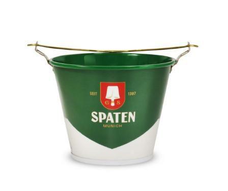 Balde De Gelo Para Cerveja Spaten Munich - ALUMIART Imagem de Balde De Gelo Para Cerveja Spaten Munich