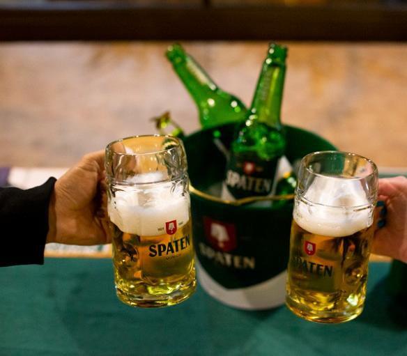 Balde De Gelo Para Cerveja Spaten Munich - ALUMIART Imagem de Balde De Gelo Para Cerveja Spaten Munich