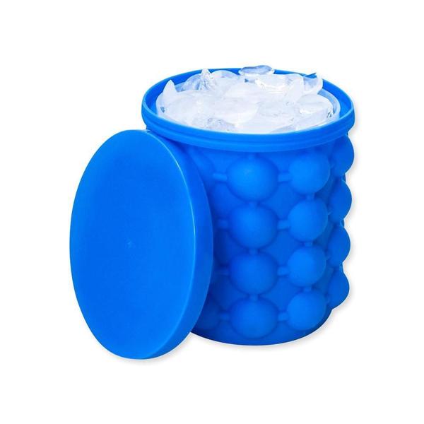 Balde Forma De Gelo Silicone Ice Magic - Western Home Imagem de Balde Forma De Gelo Silicone Ice Magic