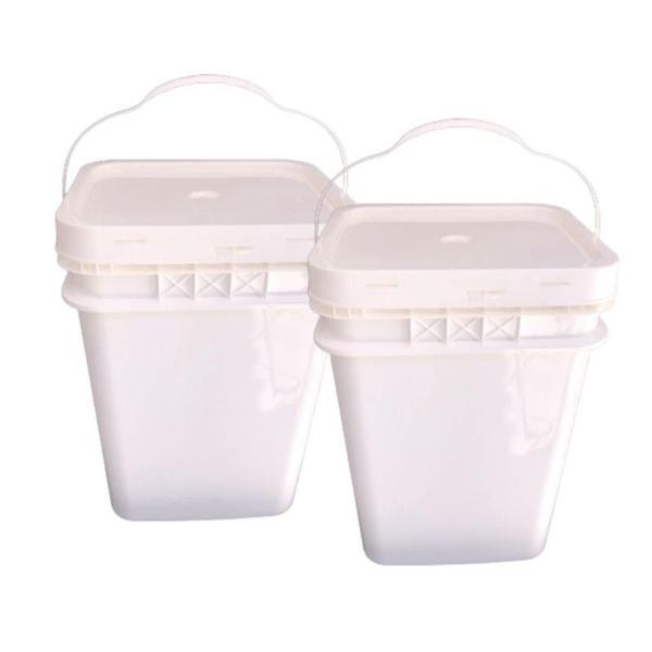 Balde P Guardar Tempero Retangular 20L - 2 Und - Nastripack Imagem de Balde P Guardar Tempero Retangular 20L - 2 Und