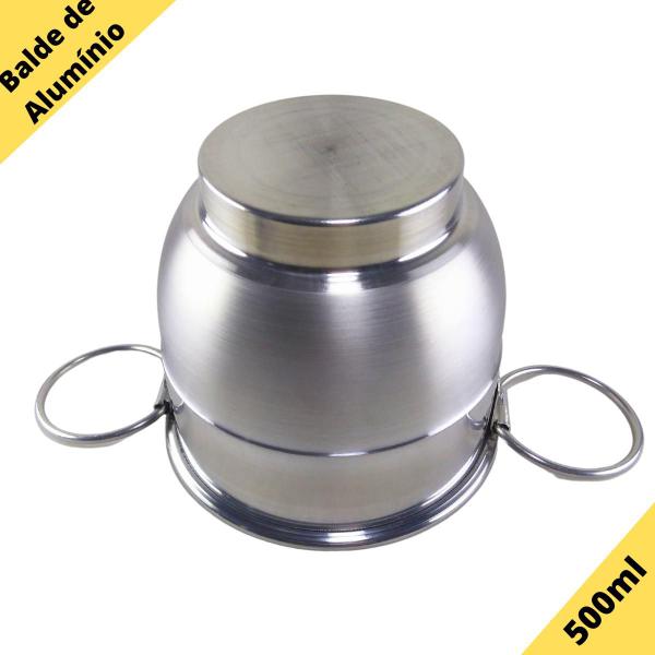 Balde Pequeno p/ gelo em Aluminio Bebidas Whisky Drinques - Prolar Imagem de Balde Pequeno p/ gelo em Aluminio Bebidas Whisky Drinques