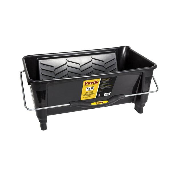 Imagem de Balde Purdy 140796018 Dual Roll-Off de 18,9 L de capacidade, preto