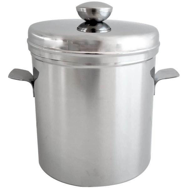 Imagem de Balde Térmico para Gelo Com Tampa Brinox 1,5 Litros Inox