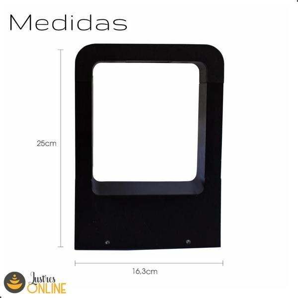 Imagem de Balizador de Jardim e Piso Lumier 10w 3000k IP65 Preto 