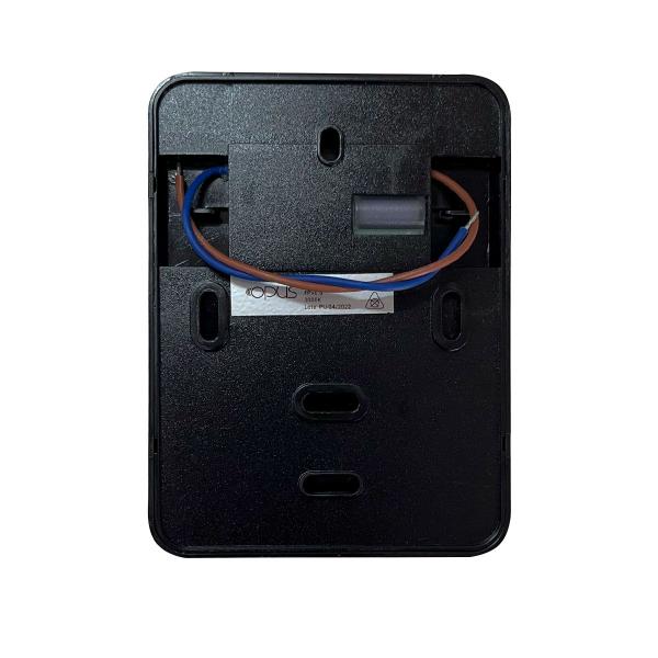 Imagem de Balizador de Parede Fit 2W 3000k Preto Bivolt - Opus - DN33419