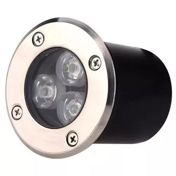 Imagem de Balizador Embutido Solo Led - 3W Branco Quente