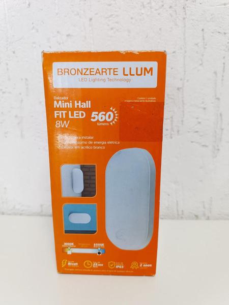 Imagem de Balizador mini hall fit led 8w 6.500k bronzearte llum