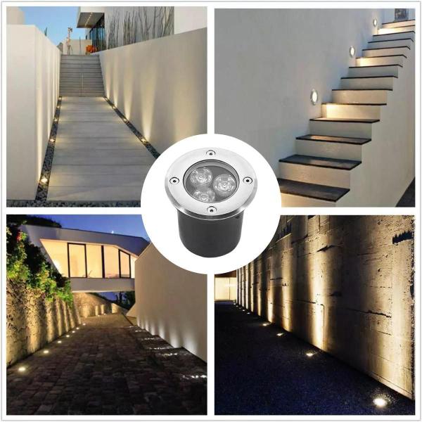 Imagem de Balizador Spot Led Smd Blindado 3W Branco Quente Bivolt Ip66