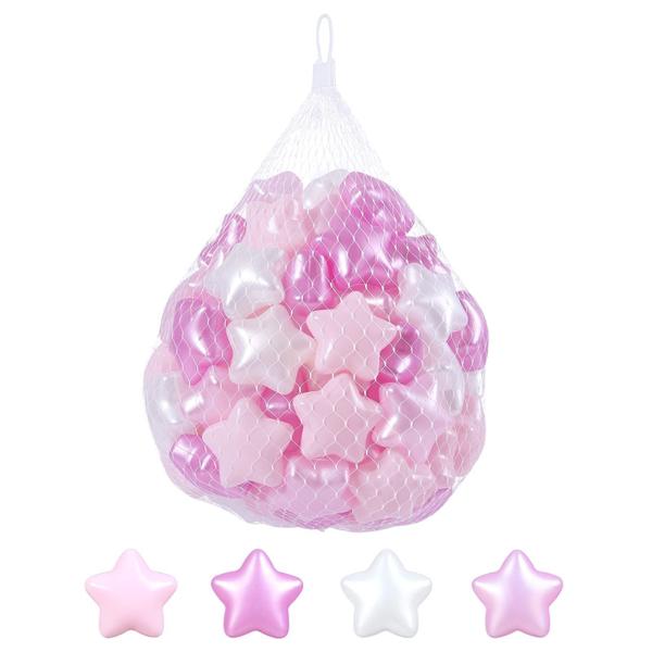 Ball Pit Balls STARBOLO Star 100 unidades sem ftalatos, sem BPA Imagem de Ball Pit Balls STARBOLO Star 100 unidades sem ftalatos, sem BPA