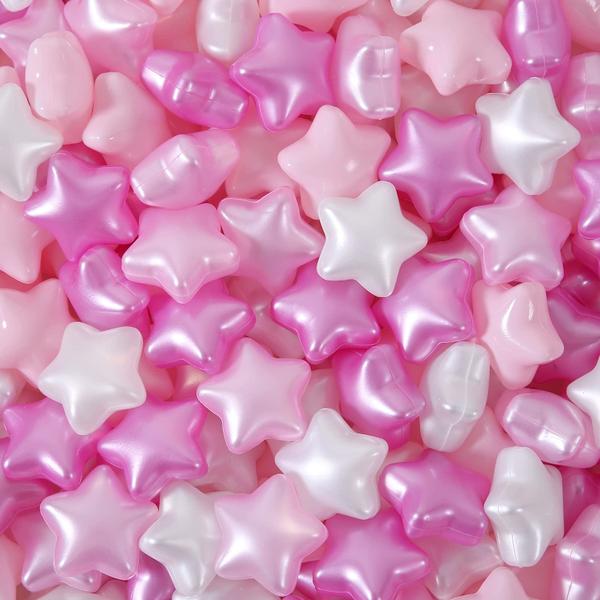 Ball Pit Balls STARBOLO Star 100 unidades sem ftalatos, sem BPA Imagem de Ball Pit Balls STARBOLO Star 100 unidades sem ftalatos, sem BPA