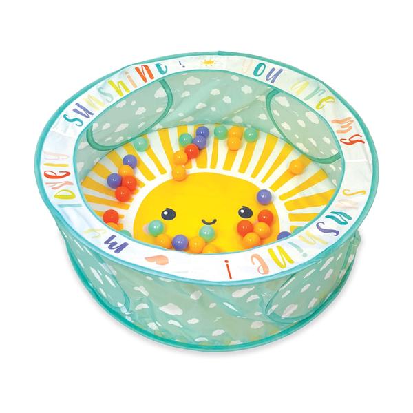 Ball Pit Infantino Pop-Up com 50 bolas coloridas e bolsa de armazenamento Imagem de Ball Pit Infantino Pop-Up com 50 bolas coloridas e bolsa de armazenamento
