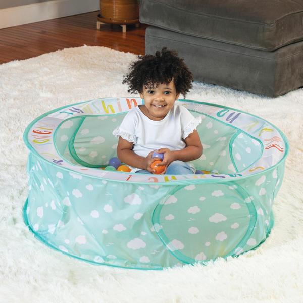 Ball Pit Infantino Pop-Up com 50 bolas coloridas e bolsa de armazenamento Imagem de Ball Pit Infantino Pop-Up com 50 bolas coloridas e bolsa de armazenamento