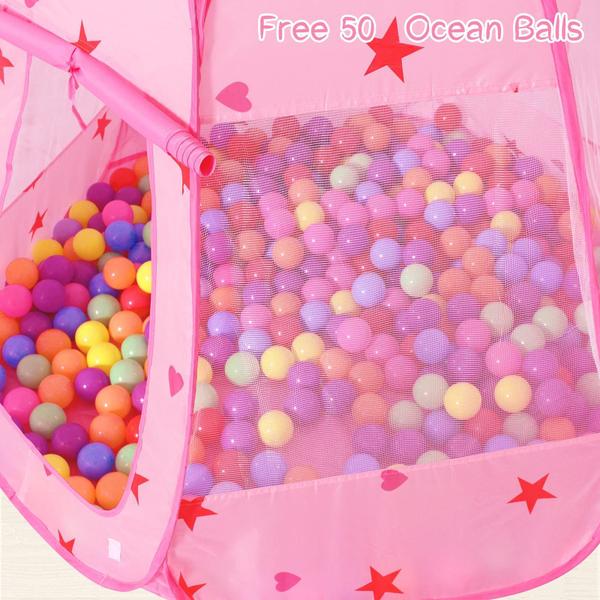 Imagem de Ball Pit Wilhunter Baby para criança com 50 bolas +1,7 kg