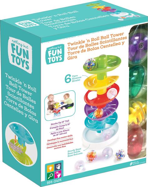 Ball Tower Nothing But Fun Toys Sparkle and Roll por mais de 9 meses Imagem de Ball Tower Nothing But Fun Toys Sparkle and Roll por mais de 9 meses