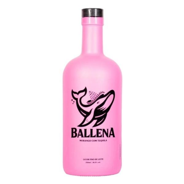 Imagem de Ballena Creme De Morango com Tequila 750ml Licor