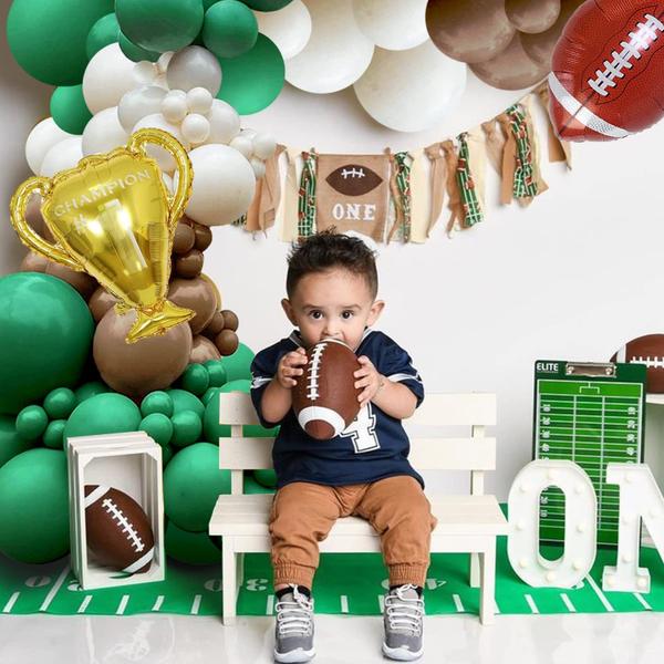 Imagem de Balloon Arch Garland Teddyparty Football com 120 balões