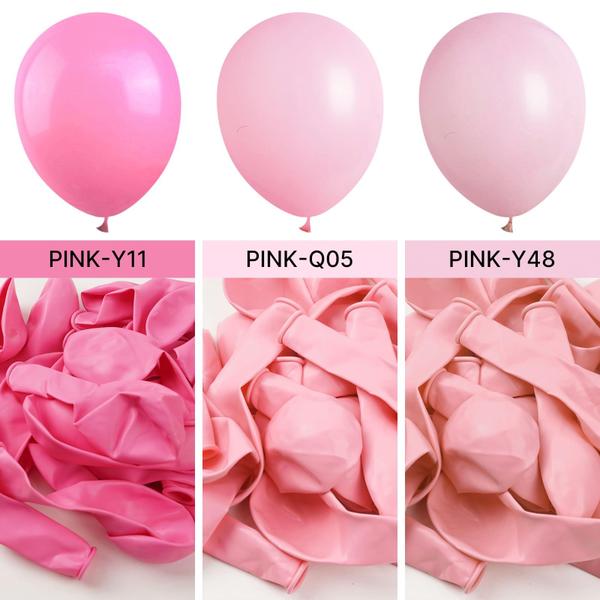 Imagem de Balloon PartyWoo Pastel Pink 12 polegadas 101 peças para decoração