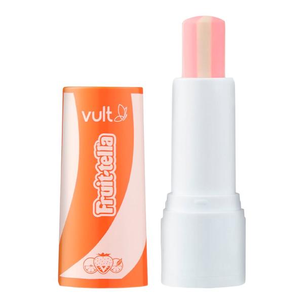 Imagem de Balm Labial Fruittella Mix de Frutas Rosa Fruit Protetor Hidratante Lip Sabor Bala 3,5g Vult