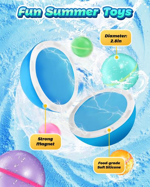 Imagem de Balões de água Rapean Magnetic Self-Sealing 12 unidades