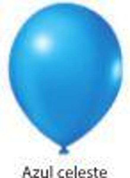Imagem de Balões Joy azul celeste 9 polegadas com 50  unidades