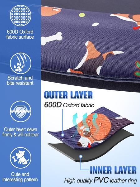 Balsa inflável Dog Pool Float Apipi para cães pequenos de até 20 kg Imagem de Balsa inflável Dog Pool Float Apipi para cães pequenos de até 20 kg