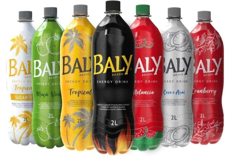 Imagem de Baly Energy Drink 2 L Tropical Açai Maça Cramberry (Fardo 6 Unid)