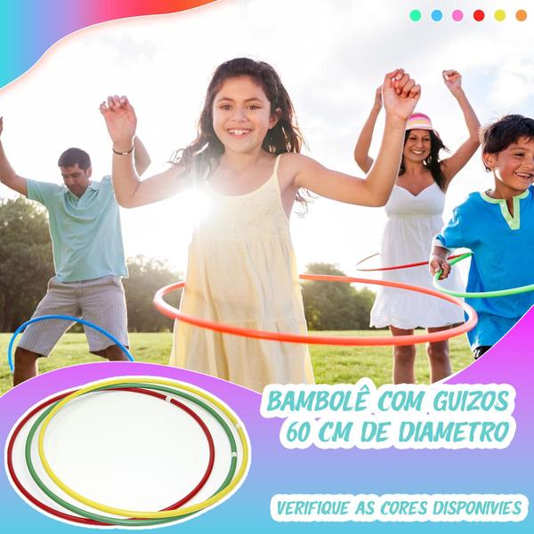 bambolê infantil com Guizo 60 cm Inclusão brinquedos adaptados Para Deficientes Visuais - CARLU Imagem de bambolê infantil com Guizo 60 cm Inclusão brinquedos adaptados Para Deficientes Visuais