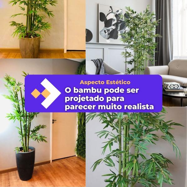 Imagem de Bambu Artificial Permanente + Vaso