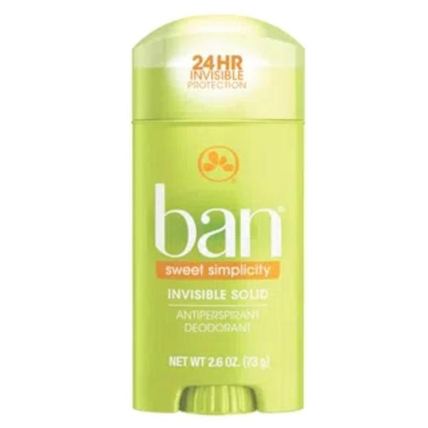 Imagem de Ban desodorante antitranspirante sólido sweet simplicity 73g