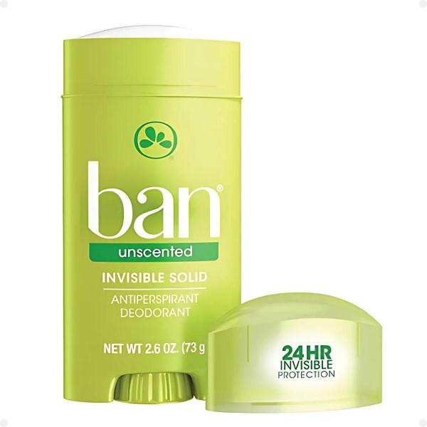 Imagem de Ban desodorante antitranspirante sólido unscented 73g