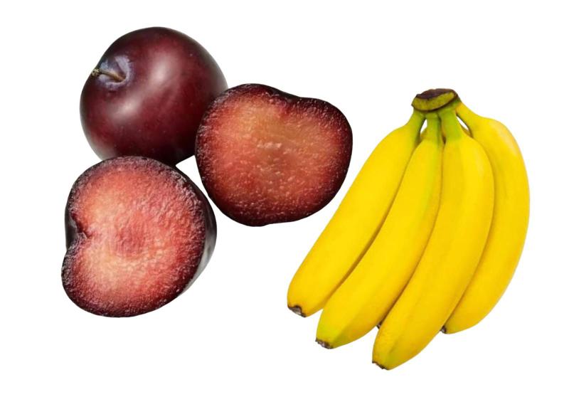 Banana Bananafruti Com Ameixa 250g 10 unidades bananinha Imagem de Banana Bananafruti Com Ameixa 250g 10 unidades bananinha