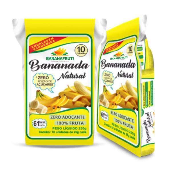 Imagem de Banana Bananafruti Tradicional 250g sem adição de açúcar