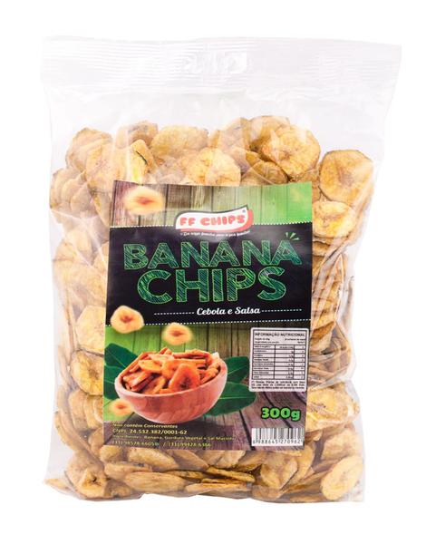 Imagem de Banana chips 300g sabor cebola e salsa