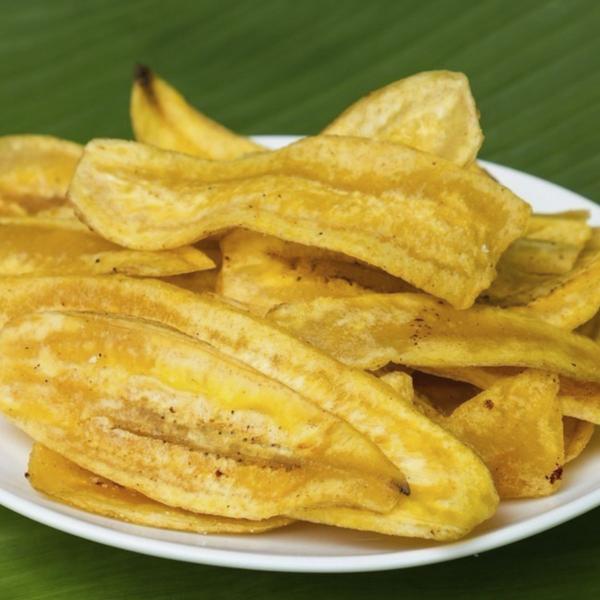 Imagem de Banana Chips Salgada para Aperitivo, Lanches 400g - DaFoods