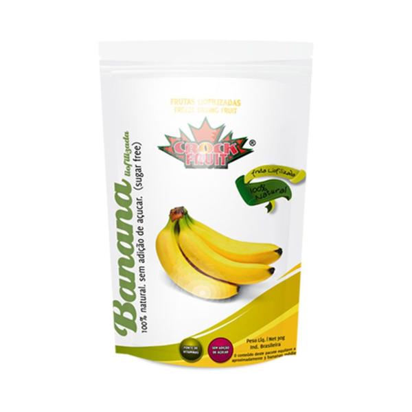 Imagem de Banana Liofilizada Crock Fruit 30g