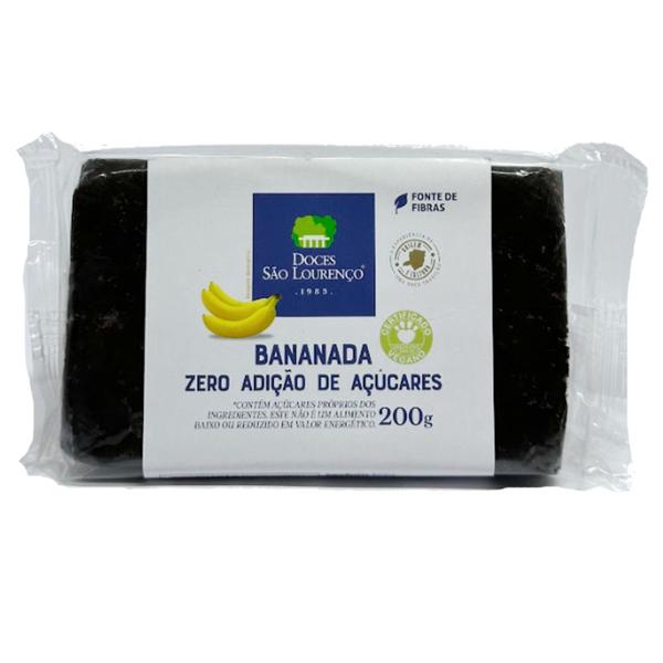 Imagem de Bananada Natural S LOURENÇO s/ adic. Açucar 200g