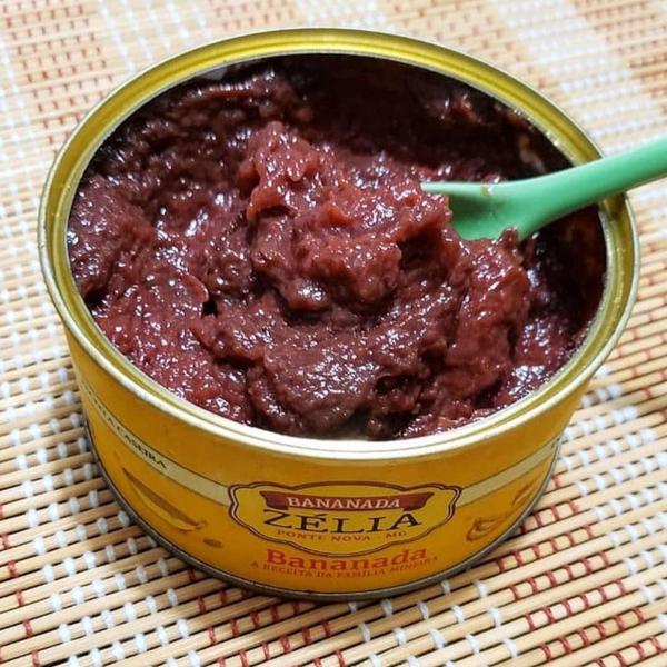 Bananada zélia 400g com açúcar receita mineira - Doces Zélia Imagem de Bananada zélia 400g com açúcar receita mineira