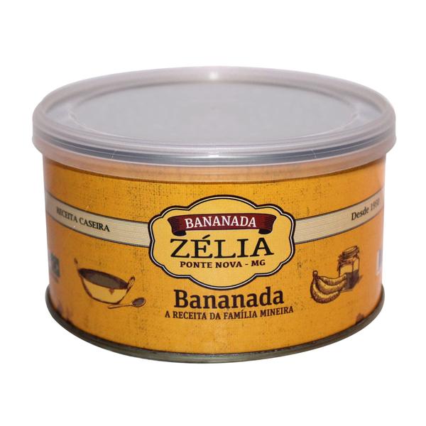 Bananada zélia 400g com açúcar receita mineira - Doces Zélia Imagem de Bananada zélia 400g com açúcar receita mineira