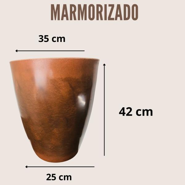 Imagem de Bananeira Artificial Grande + Vaso Completo Decoração Casa