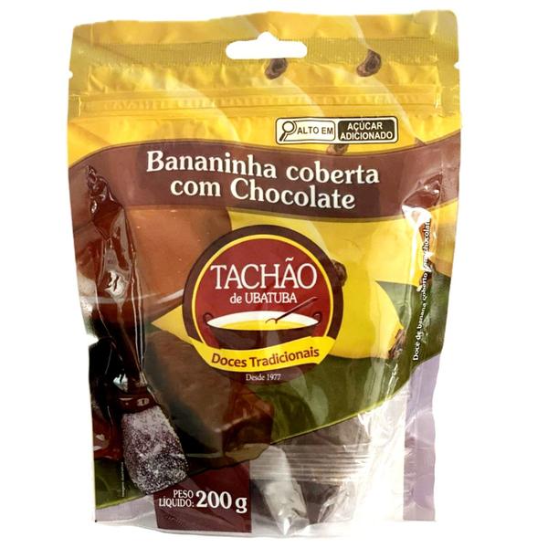 Imagem de Bananinha com Chocolate TACHÃO DE UBATUBA 200g