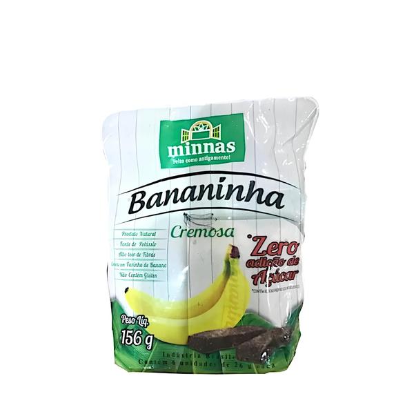 Imagem de Bananinha Cremosa Minnas Sem Açúcar - 156g