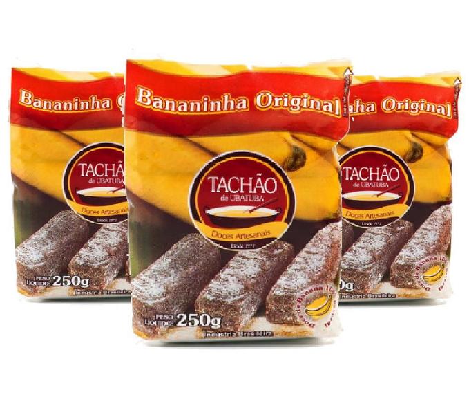 Imagem de Bananinha Tachão De Ubatuba 250G - 3 Unidades