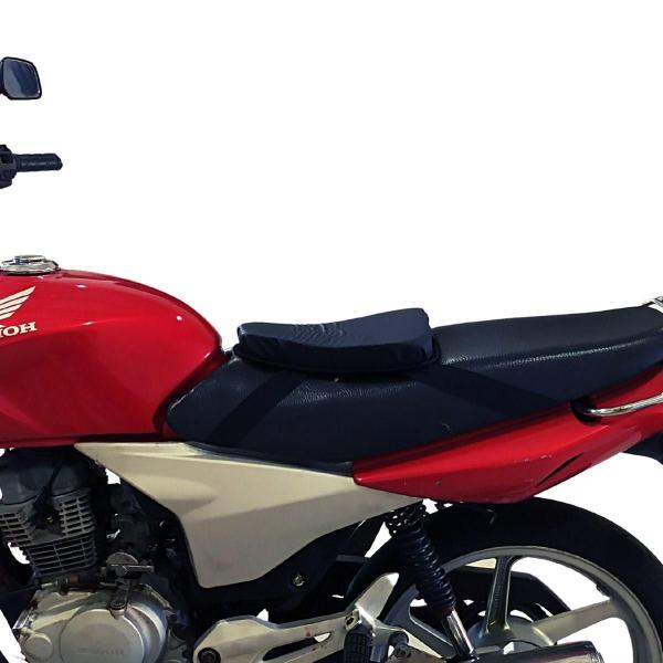 Imagem de Banco Auxiliar Honda Titan Fan 150 125 Motoboy Para Piloto