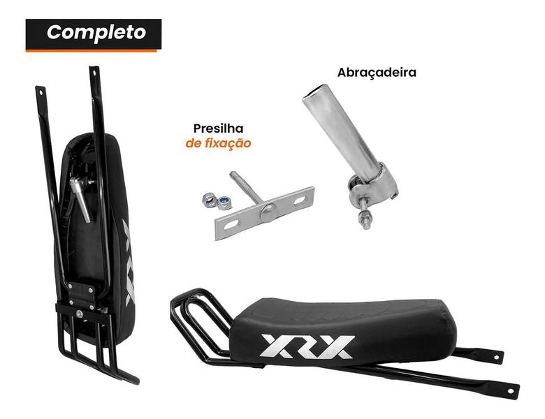 Imagem de Banco De Moby Bike Xr Bikelete Aro 26 Bagageiro Bicicleta