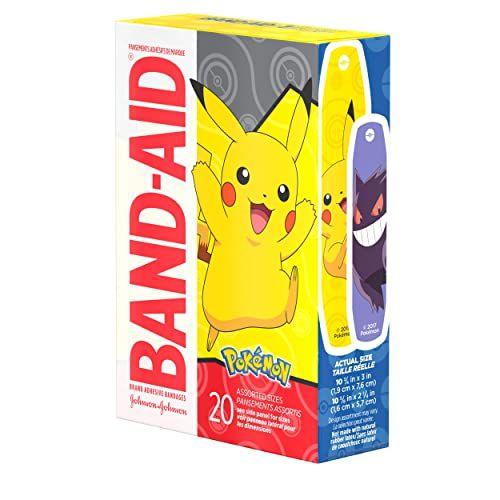 Imagem de Band-Aid Adesivos para Feridas de Pokémon 20 unid