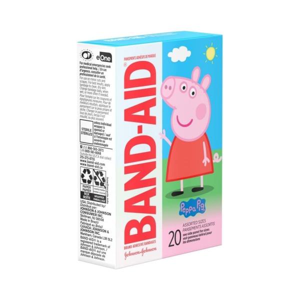 Imagem de Band-Aid Peppa Pig Curativo Autoadesivo -20 Unidades