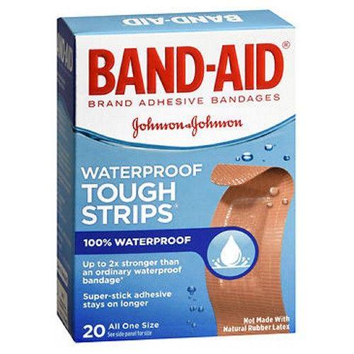 Imagem de Band-Aid Tiras resistentes bandagens impermeáveis 20 cada por Band-Aid (pacote com 2)