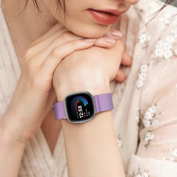 Imagem de Banda elástica para Fitbit Versa 4/Sense 2/Versa 3/Sense Purple