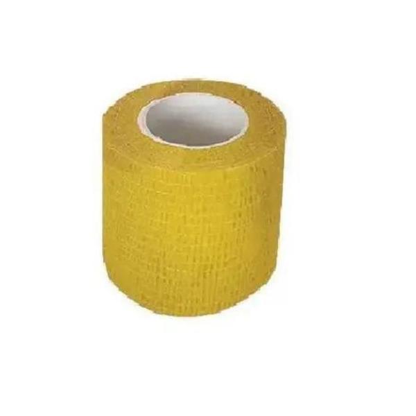 Imagem de Bandagem/atadura Elastica Flexivel Amarelo - Hoppner 5cm x 4,5m